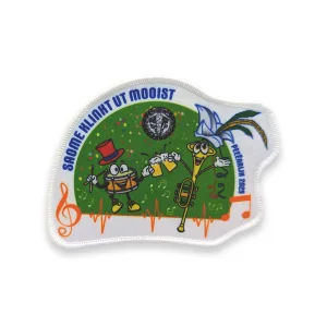 Strijkembleem motto 2025