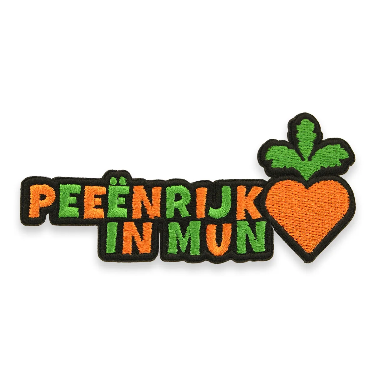 Peeënrijk in mun ❤️ patch